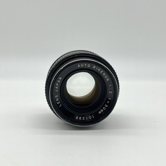 Auto Rikenon 1:2 f=50mm Lens Japan Camera Photography Prime Lens - Picture 1 of 6